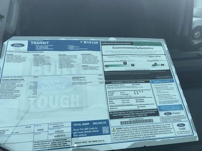 2025 Ford Transit Cargo Van T-150 130 Low Rf 8670 GVWR RWD