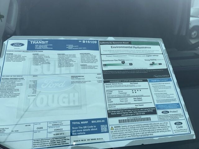 2025 Ford Transit Cargo Van T-150 130 Low Rf 8670 GVWR RWD