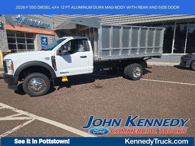 2026 Ford Super Duty F-550 DRW XL 4WD Reg Cab 169 WB 84 CA