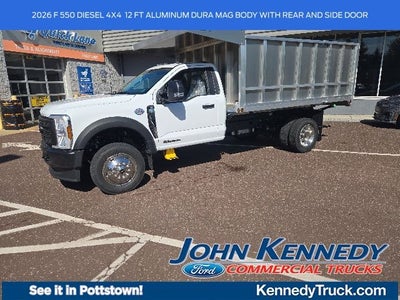 2026 Ford Super Duty F-550 DRW XL 4WD Reg Cab 169 WB 84 CA