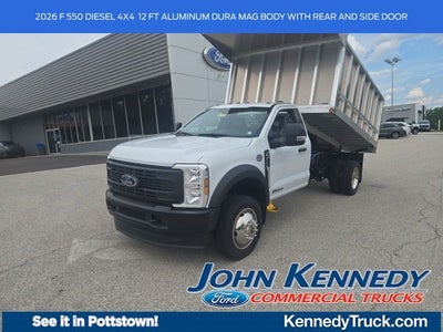 2026 Ford Super Duty F-550 DRW XL 4WD Reg Cab 169 WB 84 CA