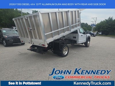 2026 Ford Super Duty F-550 DRW XL 4WD Reg Cab 169 WB 84 CA