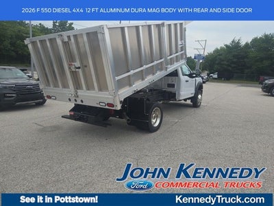 2026 Ford Super Duty F-550 DRW XL 4WD Reg Cab 169 WB 84 CA