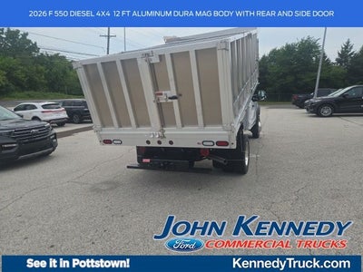 2026 Ford Super Duty F-550 DRW XL 4WD Reg Cab 169 WB 84 CA