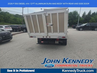 2026 Ford Super Duty F-550 DRW XL 4WD Reg Cab 169 WB 84 CA