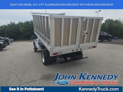 2026 Ford Super Duty F-550 DRW XL 4WD Reg Cab 169 WB 84 CA