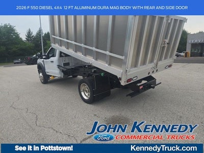 2026 Ford Super Duty F-550 DRW XL 4WD Reg Cab 169 WB 84 CA