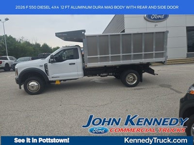 2026 Ford Super Duty F-550 DRW XL 4WD Reg Cab 169 WB 84 CA