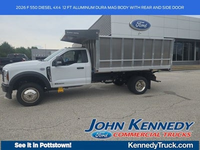 2026 Ford Super Duty F-550 DRW XL 4WD Reg Cab 169 WB 84 CA