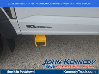 2026 Ford Super Duty F-550 DRW XL 4WD Reg Cab 169 WB 84 CA