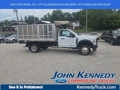 2026 Ford Super Duty F-550 DRW XL 4WD Reg Cab 169 WB 84 CA