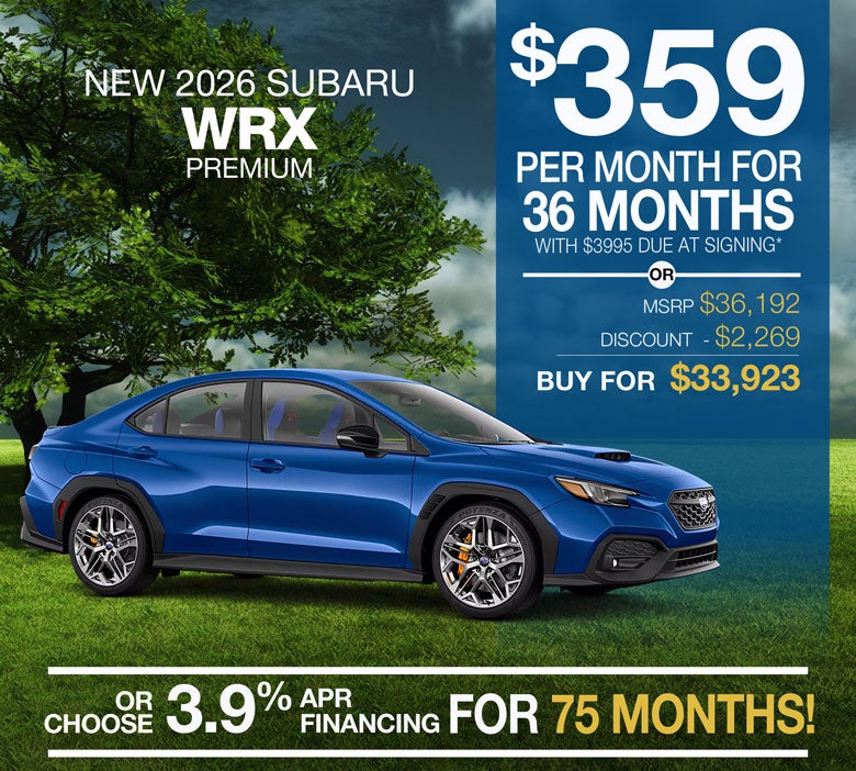 2026 Subaru WRX Premium
