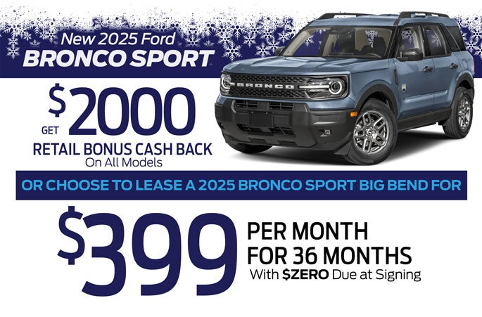 2025 Ford Bronco Sport
