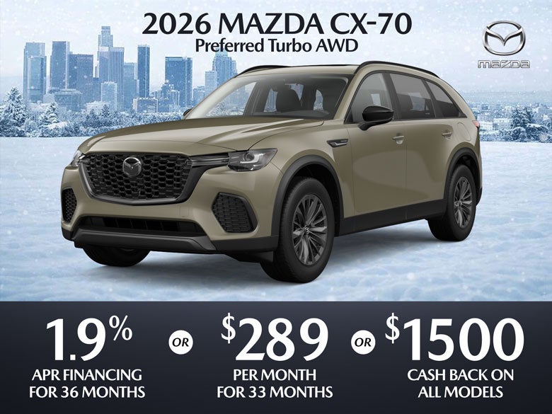 2026 MAZDA CX-70 Turbo Preferred AWD