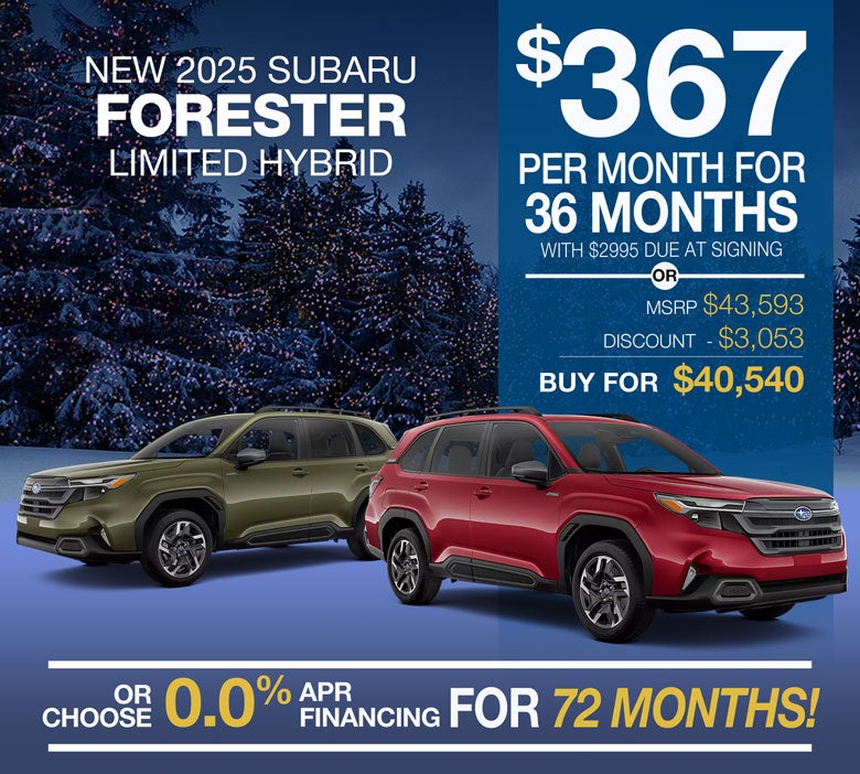 2025 Subaru Forester Limited Hybrid