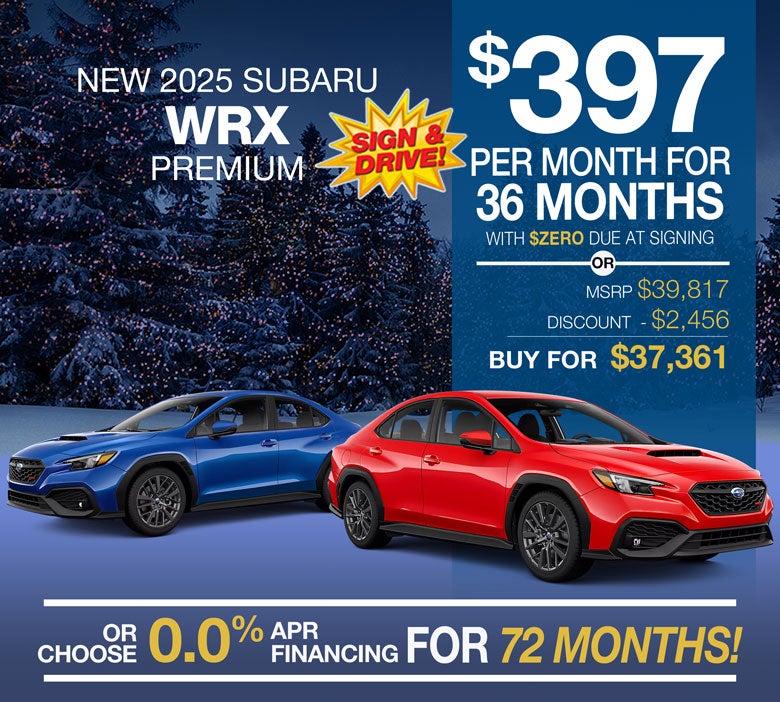 2025 Subaru WRX Premium