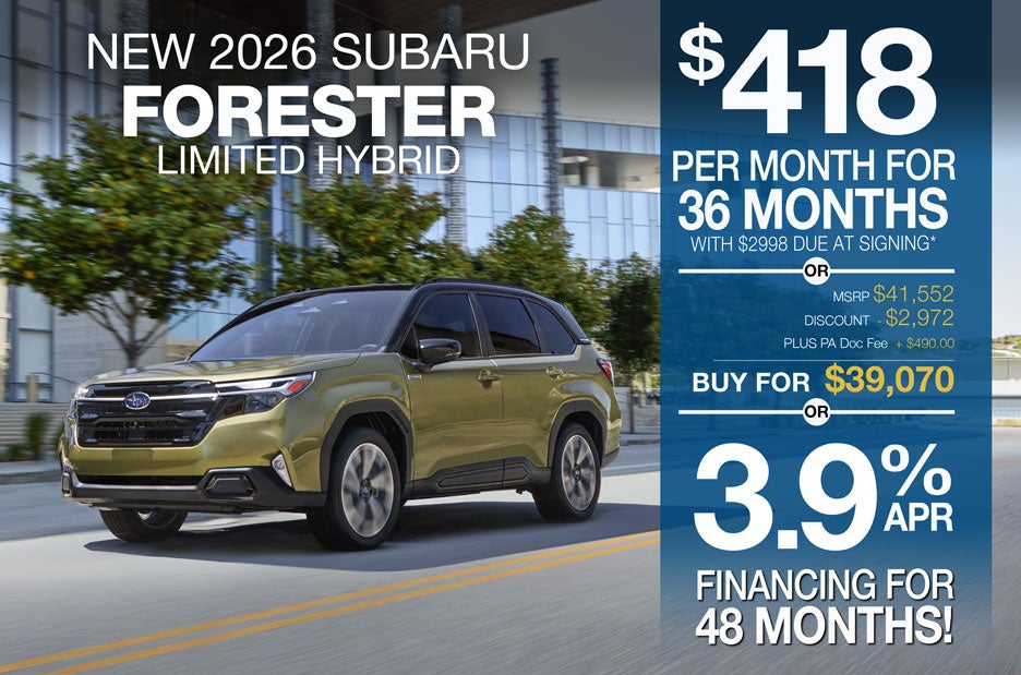 2026 Subaru Forester Limited Hybrid