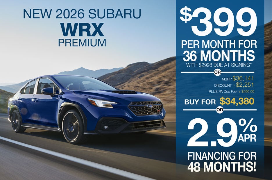 2026 Subaru WRX Premium