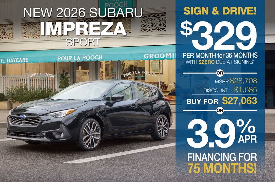 2026 Subaru Impreza Sport