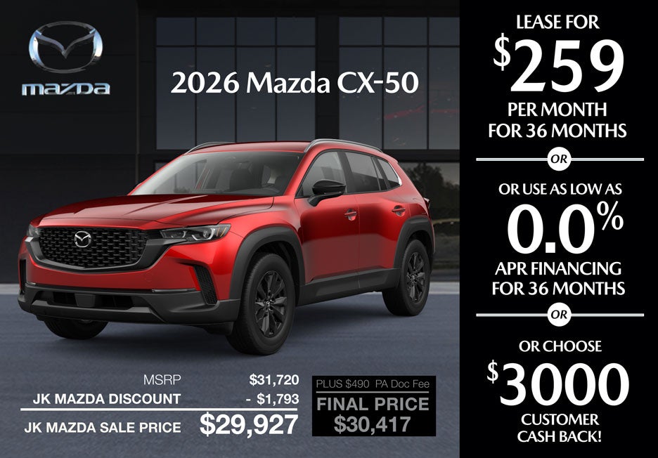 2026 MAZDA CX-50