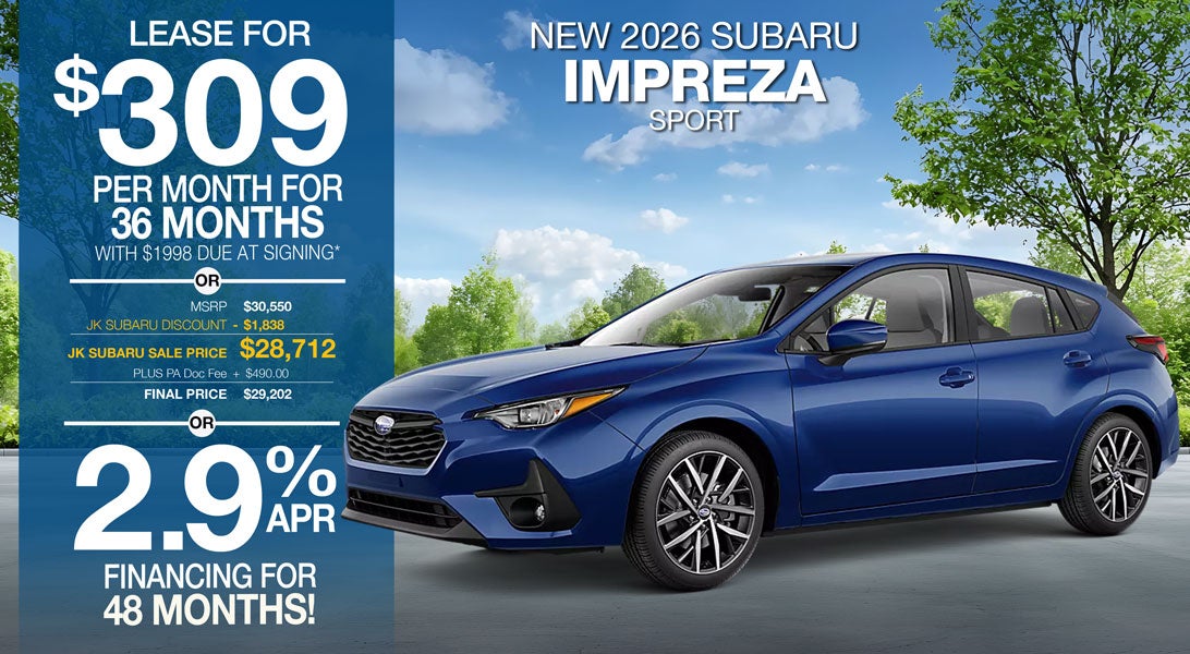 2026 Subaru Impreza Sport