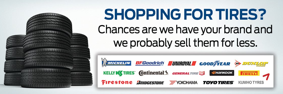 Shopping For Tires Banner